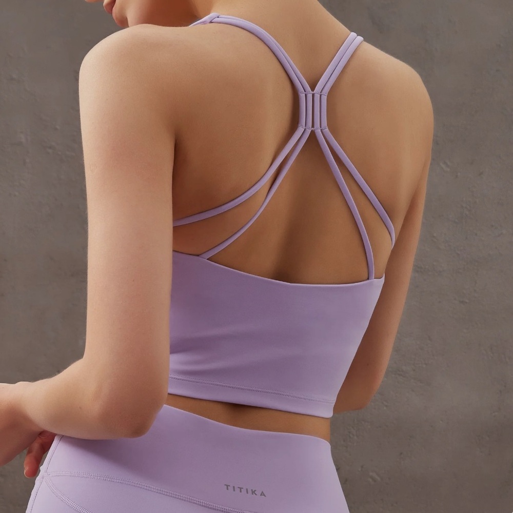 Purple Sports Bra